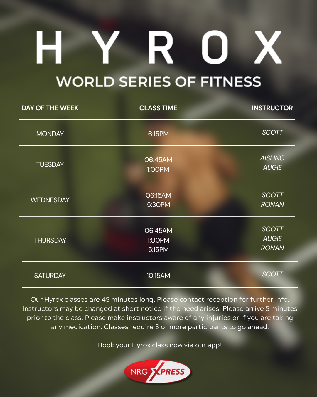 Hyrox Classes Cork